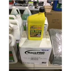 Case of RacePro SAE 5W30 Premium Motor Oil (6 x 946mL)