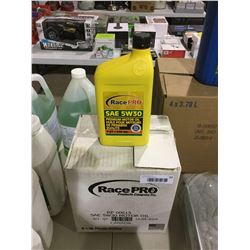 Case of RacePro SAE 5W30 Premium Motor Oil (6 x 946mL)