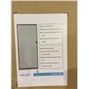 Image 2 : Elements Adjustable Sliding Patio Screen Door - Brown - (77 1/8" - 80 2/5")