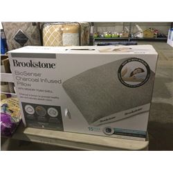 Brookstone BioSenseStandard Size Charcoal Infused Pillow