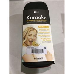 Karaoke 2-in-1 Microphone and Bluetooth Speaker