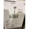 Image 2 : Eurofase Designer Home 8-Light Chandelier w/ Fan