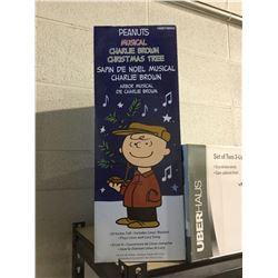 Peanuts Musical Charlie Brown Christmas Tree 24"