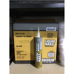 Case of Liquid Nails Mirror Adhesive (24 x 296mL)