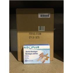 Case of 24 Aid Plus Sterile Bandages