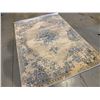 Image 3 : Vintage and Fashionable Sky Blue Medallia 5' 3" x 7' 7" Area Rug