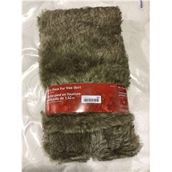 Home Accents Holiday 60" Faux Fur Tree Skirt