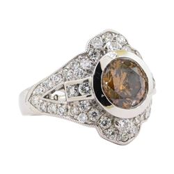 2.01 ctw Diamond Ring -  Platinum