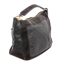 Louis Vuitton Black Monogram Empreinte Leather Audacieuse GM Bag