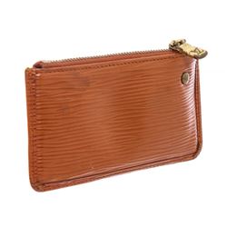 Louis Vuitton Brown Epi Leather Pochette Cles Key Pouch