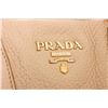 Image 4 : Prada Cream Pebbled Leather Tote Shoulder Bag