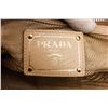 Image 7 : Prada Cream Pebbled Leather Tote Shoulder Bag
