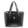 Image 2 : MCM Black Visetos Coated Canvas Large Tote Bag