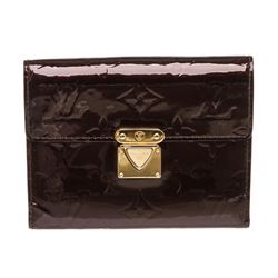 Louis Vuitton Amarante Vernis Leather Koala Wallet