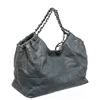 Image 3 : Chanel Blue Leather Coco Cabas Shoulder Bag