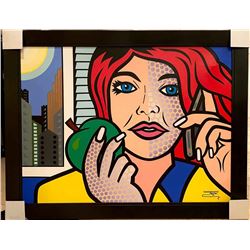 Jozza "Green Apple - Framed"