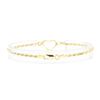 Image 2 : Heart Motif Bracelet - 14KT Yellow Gold