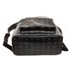 Image 4 : MCM Black Visetos Canvas Leather Medium Studded Backpack