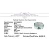 Image 2 : 10.50 ct.Natural Cushion Cut Aquamarine