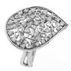 Image 1 : 0.95 CTW Diamond Ring 18K White Gold - REF-143R9K