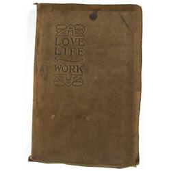 Love Life and Work, Hubbard, Roycrofters