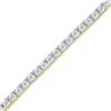 Image 2 : 1/4 CTW Round Diamond Miracle Fashion Bracelet 10kt Yellow Gold - REF-60R3H