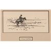 Image 2 : Charles M. Russell - Collection of 2 reproduction line engravings