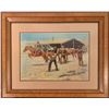 Image 1 : Frederic Remington - Coming and Going of the Pony Express