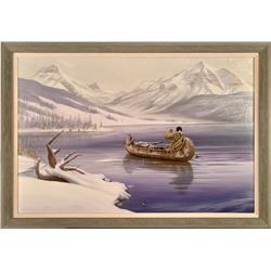 Unattributed - Canoe Hunting –Tsuniah Lake