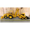 Image 1 : JOHN DEERE BACKHOE & SKID STEER - ERTL