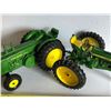 Image 2 : JOHN DEERE "R" & 520 DIE-CAST TRACTORS - ERTL