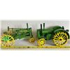 Image 1 : JOHN DEERE GENERAL PURPOSE & "D" MODEL DIE-CAST TRACTORS
