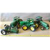 Image 1 : 4 X JOHN DEERE DIE-CAST TRACTOR PARTS