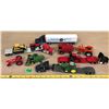 Image 1 : 12 X TOY FARM & TRANSPORT VEHICLES
