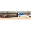 Image 1 : 2 X DIE-CAST TRACTOR TRAILERS