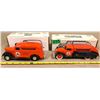 Image 1 : 2 X SUPERTEST 1938 PANEL TRUCK & 1939 AIRFLOW - BANK