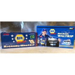 2 X MICHAEL WALTRIP MODEL STOCK CARS