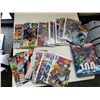 Image 1 : 35 VARIOUS COMIC TITLES AND HARD COVER JUSTICE LEAGUE 100 GREATEST MOMENTS BOOK
