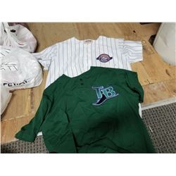 NEW TAMPA BAY RAYS AND MONTREAL EXPOS BASEBALL JERSEYS