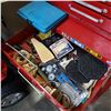 Image 7 : BEACH 2 PIECE ROLLING TOOL CABINET FULL OF TOOLS