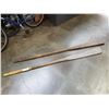 Image 1 : 2 WOOD OARS - 6FT