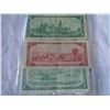 Image 2 : 3 BANK NOTES - 1954 1 DOLLAR, 1954 2 DOLLAR, AND 1867-1967 1 DOLLAR