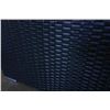 Image 8 : BRAND NEW RATTAN OUTDOOR 6 PIECE MODULAR SECTION SOFA AND COFFEE TABLE W/ DARK GREY CUSHIONS - RETAI