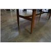 Image 8 : TEAK COFFEE TABLE W/ TILE INSERTS