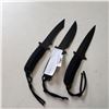 Image 1 : 3 NEW STAINLESS HANDLE WRAP THROWING KNIVES