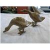 Image 1 : 2 SOLID BRASS DUCK FIGURES