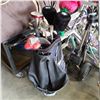 Image 1 : ADAMS GOLF BAG WOMENS RIGHT HANDED JAZZ CLUBS ODYSSEY PUTTER AND EVOLUTION PLUS GOFT CART
