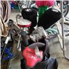 Image 2 : ADAMS GOLF BAG WOMENS RIGHT HANDED JAZZ CLUBS ODYSSEY PUTTER AND EVOLUTION PLUS GOFT CART