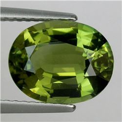 Natural Olive Green Tourmaline 3.065 Carats - VVS