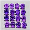 Image 1 : Natural Purple Amethyst 16 Pcs{Flawless-VVS1}